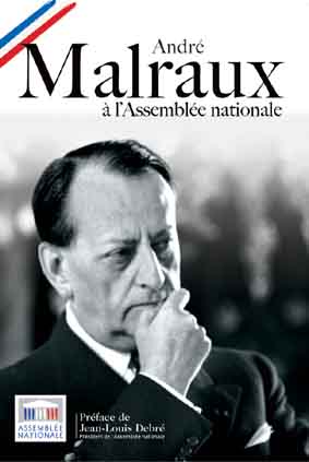Couverture de la brochure "André Malraux à l'Assemblée nationale" 