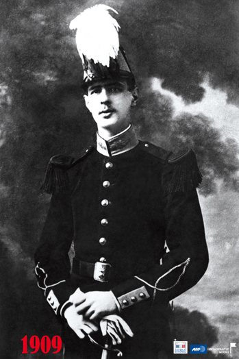 Charles de Gaulle en saint-cyrien.