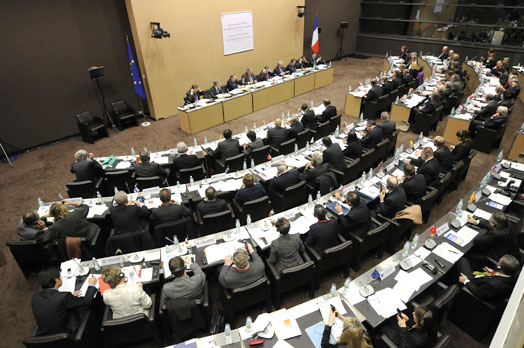 Confrence des prsidents des Parlements de l'Union europenne  l'Assemble nationale les 27 et 28 fvrier 2009 