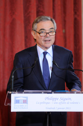 Colloque Philippe Sguin -  La politique :  une affaire de volont  (7 janvier 2011) 