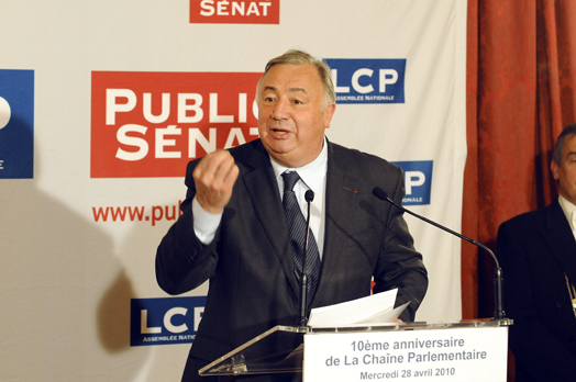 Les 10 ans de la Chane parlementaire (28 avril 2010) - Discours du Prsident Grard Larcher