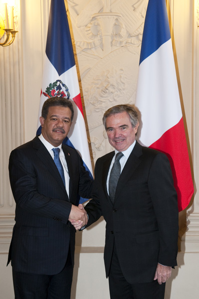 Entretien avec avec M. Leonel Fernandez, Pr�sident de la R�publique dominicaine