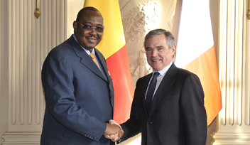 Entretien avec M. Haroun Kabadi, Président de l’Assemblée nationale de la République du Tchad  - mercredi 22 février  2012