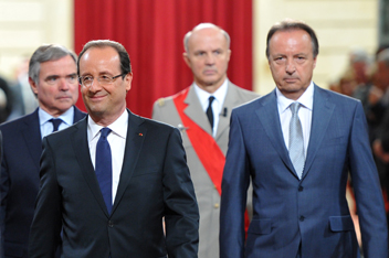 Investiture du Président de la République - 15 mai 2012 - Source : AFP - Bertrand Langlois