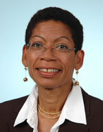 Official government publicity photo of George Pau Langevin taken from her profile on the website of the French National Assembly (http://www.assemblee-nationale.fr/)