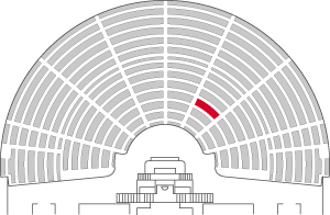 Numéro de la place occupée : 169 Numéro de la place occupée : 169