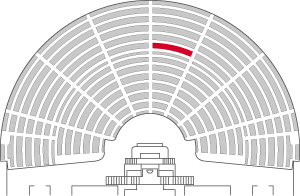 Numéro de la place occupée : 268 Numéro de la place occupée : 268