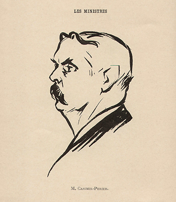 Les ministres : M. Casimir-Perier