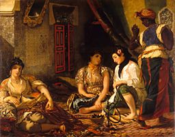 Eug�ne Delacroix, Femmes d'Alger dans leur appartement