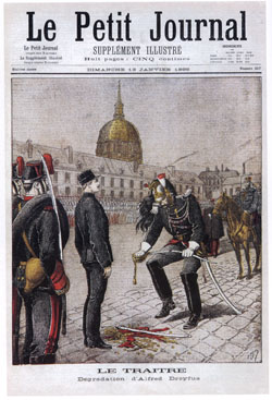 Le traître. Dégradation d'Alfred Dreyfus (Le Petit Journal)