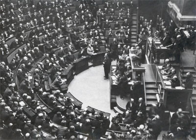 Présentation du premier Ministère Léon Blum 6 juin 1936