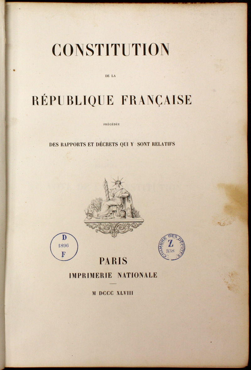 constitution of france 1958 pdf