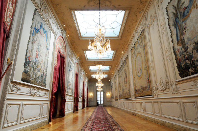 Htel de Lassay : La Galerie des Tapisseries