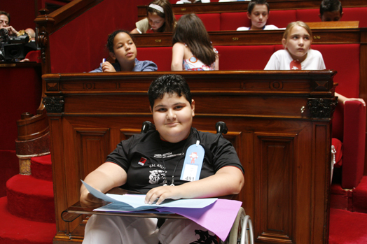 Assemblée nationale : XIIIème Parlement des enfants- samedi 10 juin 2006