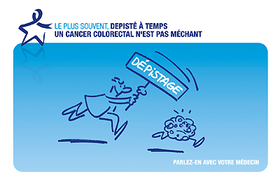 Dpist  temps, un cancer colorectal n'est pas mchant