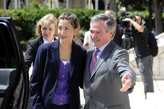 Ingrid Betancourt reue  l'Assemble nationale