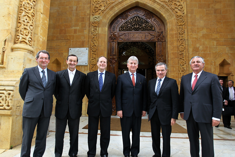 Bernard Accoyer,  Denis Pietton, Ambassadeur de France au Liban, Jean-Marc Nesme, Grard Bapt, Philippe Goujon, Henri Jibrayel