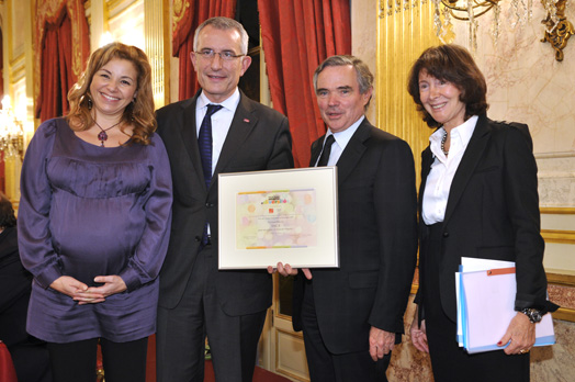 Remise des  prix de l'Action entreprise et Diversits , mercredi 9 dcembre 2009