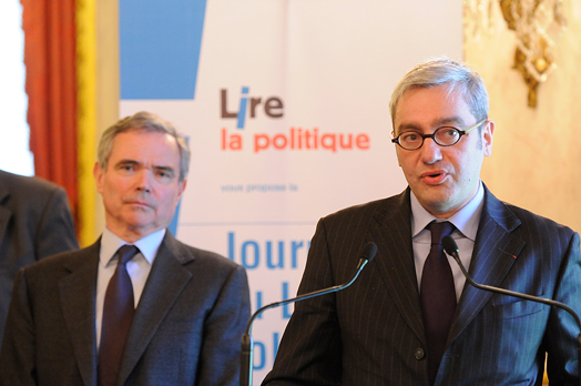 Journe du Livre politique (10 avril 2010) - Emmanuel Hoog, laurat du Prix des dputs