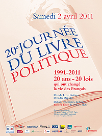 20e journe du Livre politique   l'Assemble nationale, le samedi 2 avril 2011