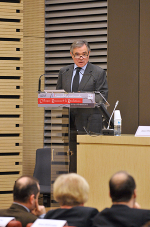 Ouverture du colloque "Rousseau et la Rvolution" par Bernard Accoyer, Prsident de lAssemble nationale,  l'occasion du tricentenaire de la naissance de Jean-Jacques Rousseau 