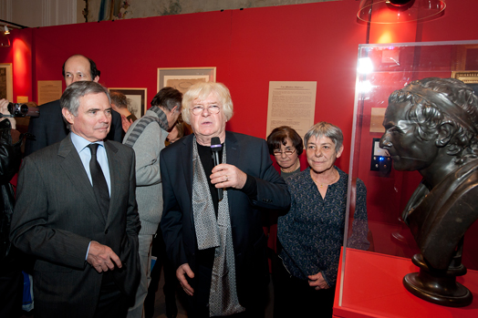 Inauguration de l'exposition  Rousseau et la Rvolution  - Jeudi 9 fvrier 2012