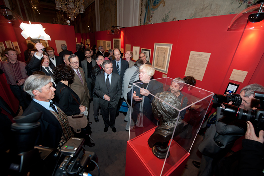 Inauguration de l'exposition  Rousseau et la Rvolution  - Jeudi 9 fvrier 2012