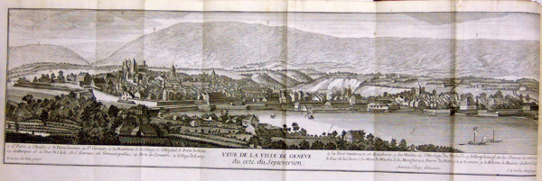 Vues de Genève vers 1730