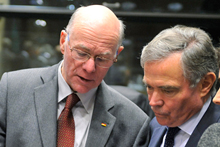 Runion du groupe de travail de l'Assemble et du Bundestag sur la gouvernance de la zone euro et coopration franco-allemande - fvrier 2012
