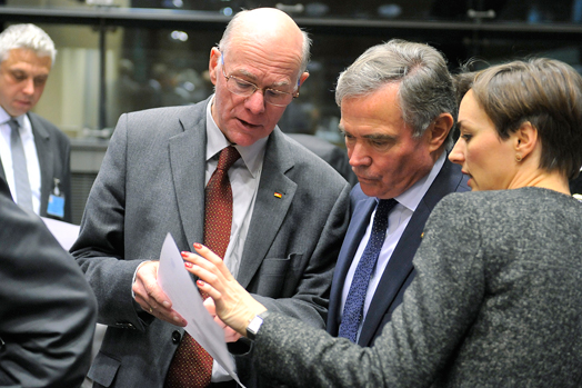 M. Bernard Accoyer, Prsident de l'Assemble nationale et M. Norbert Lammert, Prsident du Bundestag