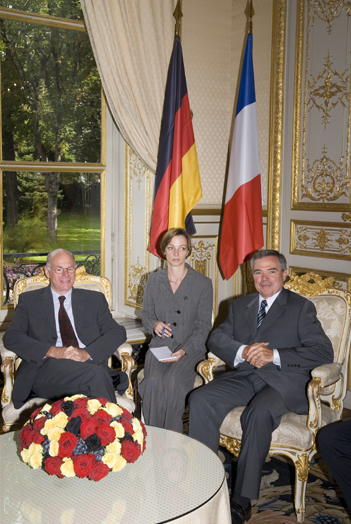 Entretien avec M. Norbert Lammert, Prsident du Bundestag de la Rpublique fdrale d'Allemagne, mardi 28 août 2007