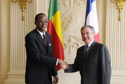 Assembl�e nationale - Entretien avec M. Coffi Mathurin Nago, Pr�sident de l'Assembl�e nationale du B�nin , Dimanche 5 juillet 2009