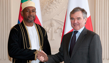 Entretien avec M. Bourhane Hamidou, Président de l’Assemblée de l’Union des Comores - mercredi 15 février  2012