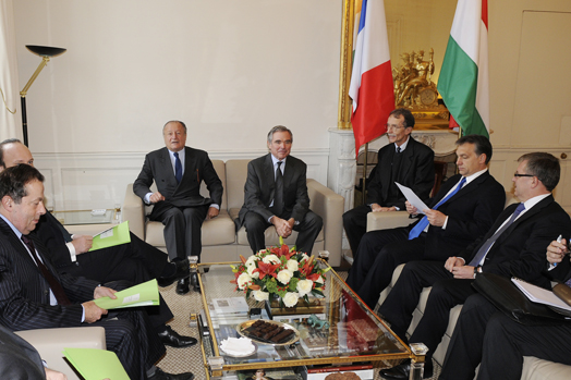 Entretien avec M. Viktor Orban, Premier ministre de la R�publique de Hongrie, jeudi 18 novembre 2010