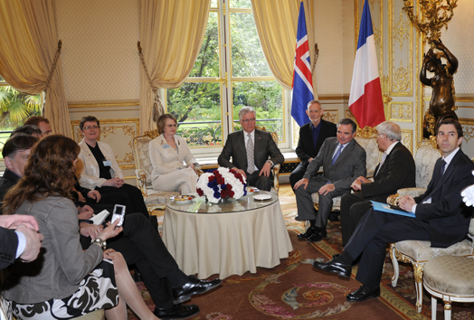 Entretien avec M. Sturla B�dvarsson, Pr�sident du Parlement de la R�publique d’Islande, Mercredi 11 juin 2008