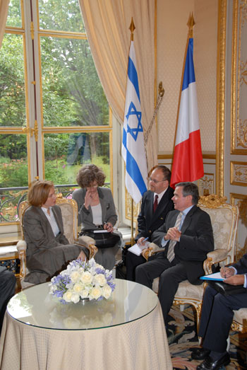 Entretien avec Mme Tzipi Livni, Ministre des affaires trangres de l’tat d’Isral