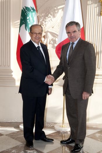 Entretien avec M. Michel Aoun, Chef du courant patriotique libre de la Rpublique du Liban, Lundi 15 novembre 2010