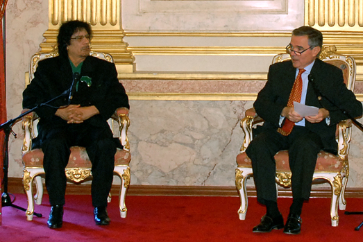 Assemble nationale - Entretien avec Son Excellence M. Mouammar Kadhafi, Guide de la Rvolution, mardi 11 dcembre 2007