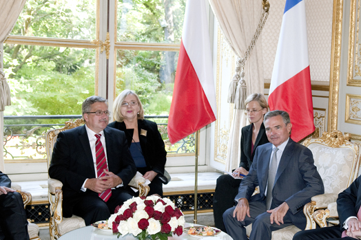 Entretien avec M. Bronislaw Komorowski, Prsident de la Rpublique de Pologne, Jeudi 2 septembre 2010 