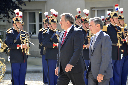 Entretien avec M. Bronislaw Komorowski, Prsident de la Rpublique de Pologne, Jeudi 2 septembre 2010 