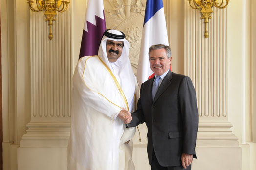 Entretien avec Son Altesse Cheikh Hamad bin Khalifa Al Thani, �mir de l’�tat du Qatar 