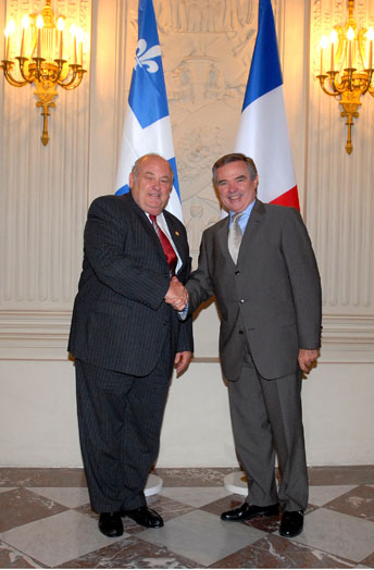 Entretien avec M. Michel Bissonnet, Prsident de l' Assemble nationale du Qubec, Mardi 25 septembre 2007