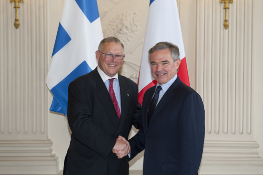 Entretien avec M. Jacques Chagnon, Pr�sident de l�Assembl�e nationale du Qu�bec, Mercredi 13 juillet  2011