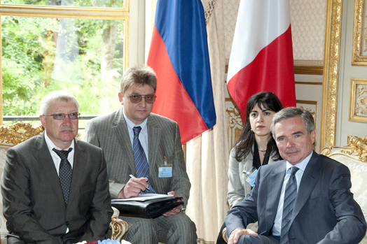 Assemble nationale - Entretien avec M.Oleg Morozov, Vice-prsident de la Douma dtat de la Fdration de Russie