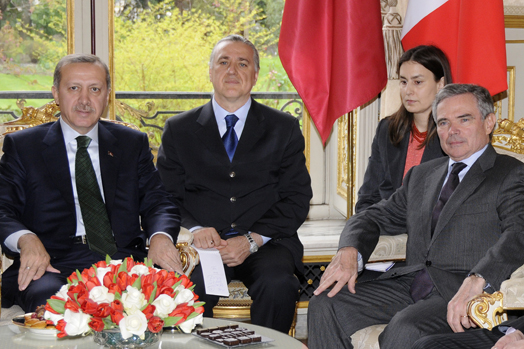 Entretien avec M. Recep Tayyip Erdogan, Premier ministre de la R�publique turque  , mercredi 7 avril 2010