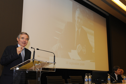 Assemble nationale - Ouverture du colloque consacr  Jacques Chaban-Delmas, ancien premier ministre,  l'occasion du 40me anniversaire de son discours sur la « la nouvelle socit », mercredi 16 septembre 2009 (photos)