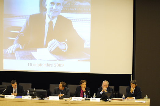 Assemble nationale - Ouverture du colloque consacr  Jacques Chaban-Delmas, ancien premier ministre,  l'occasion du 40me anniversaire de son discours sur la « la nouvelle socit », mercredi 16 septembre 2009 (photos)