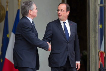 Bernard Accoyer reçu à l’Elysée - © AFP, Bernard Langlois