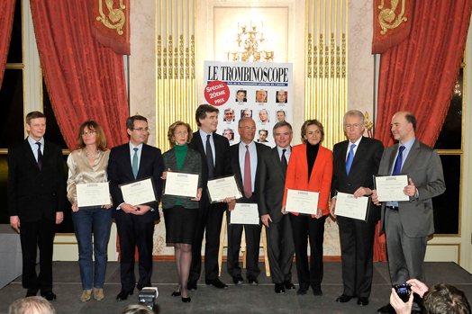 Prix du Trombinoscope : les personnalits politiques de lanne 2011