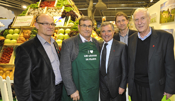 Visite du Salon international de l'agriculture - 1er mars 2012